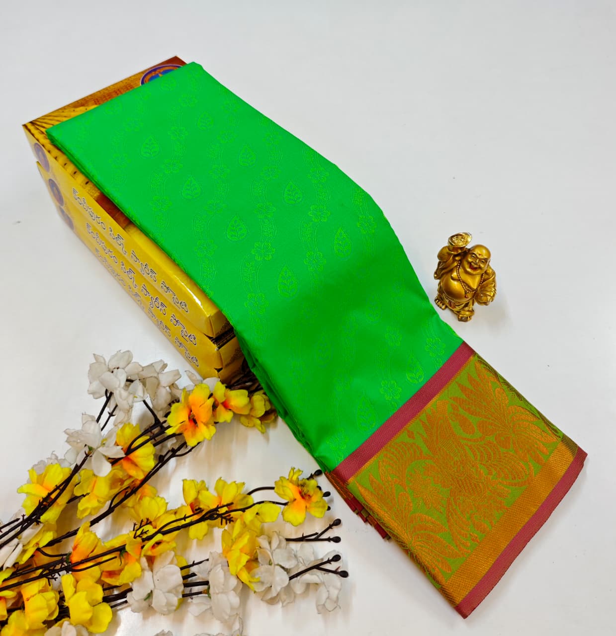 Wine Colour Soft Silk Saree